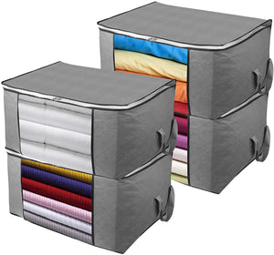 Awekris Foldable Storage Bag Set Gray