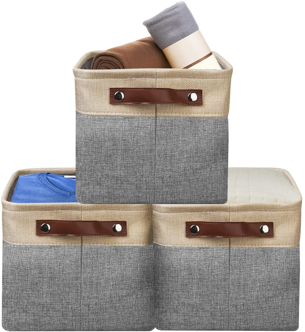 Awekris Foldable Storage Bag SetAwekris Large Storage Basket Bin Set