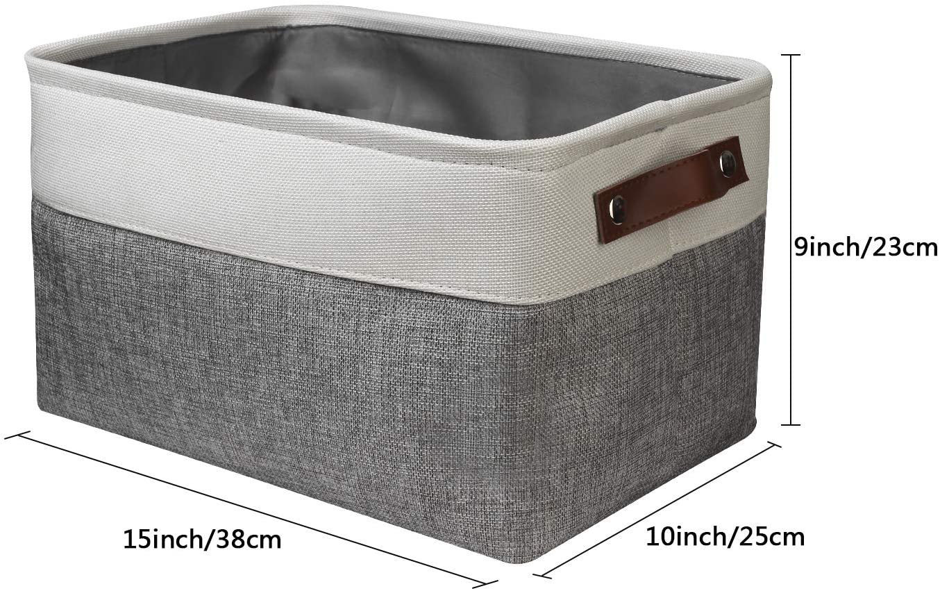 Awekris Foldable Storage Bag Set Gray